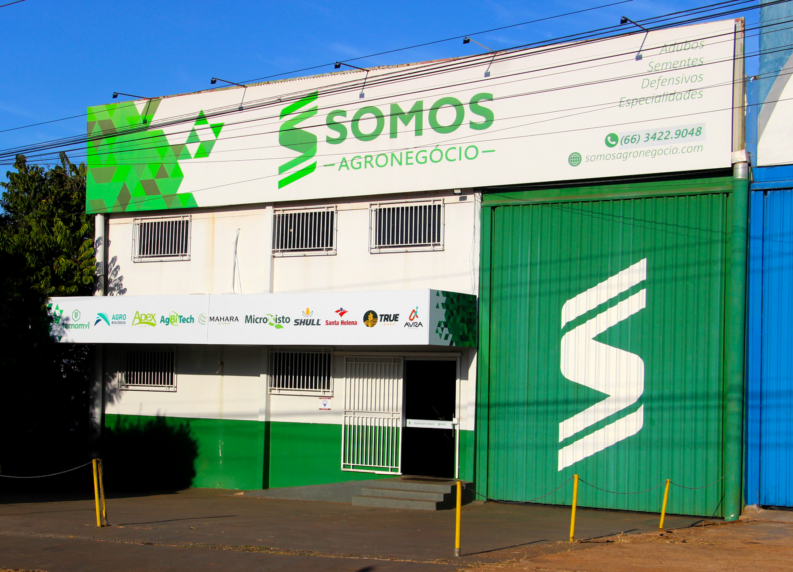 Do Cultivo à Colheita, <span class="text-green">Somos Agronegócio</span>.